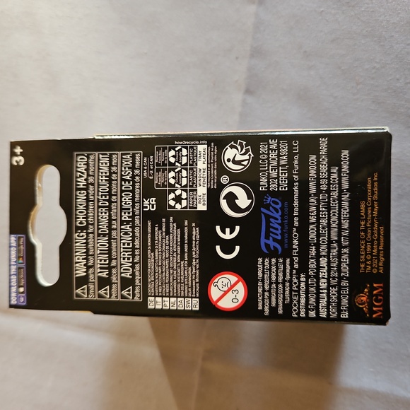 Hannibal Lecter Pocket Pop! Keychain - Picture 2 of 2